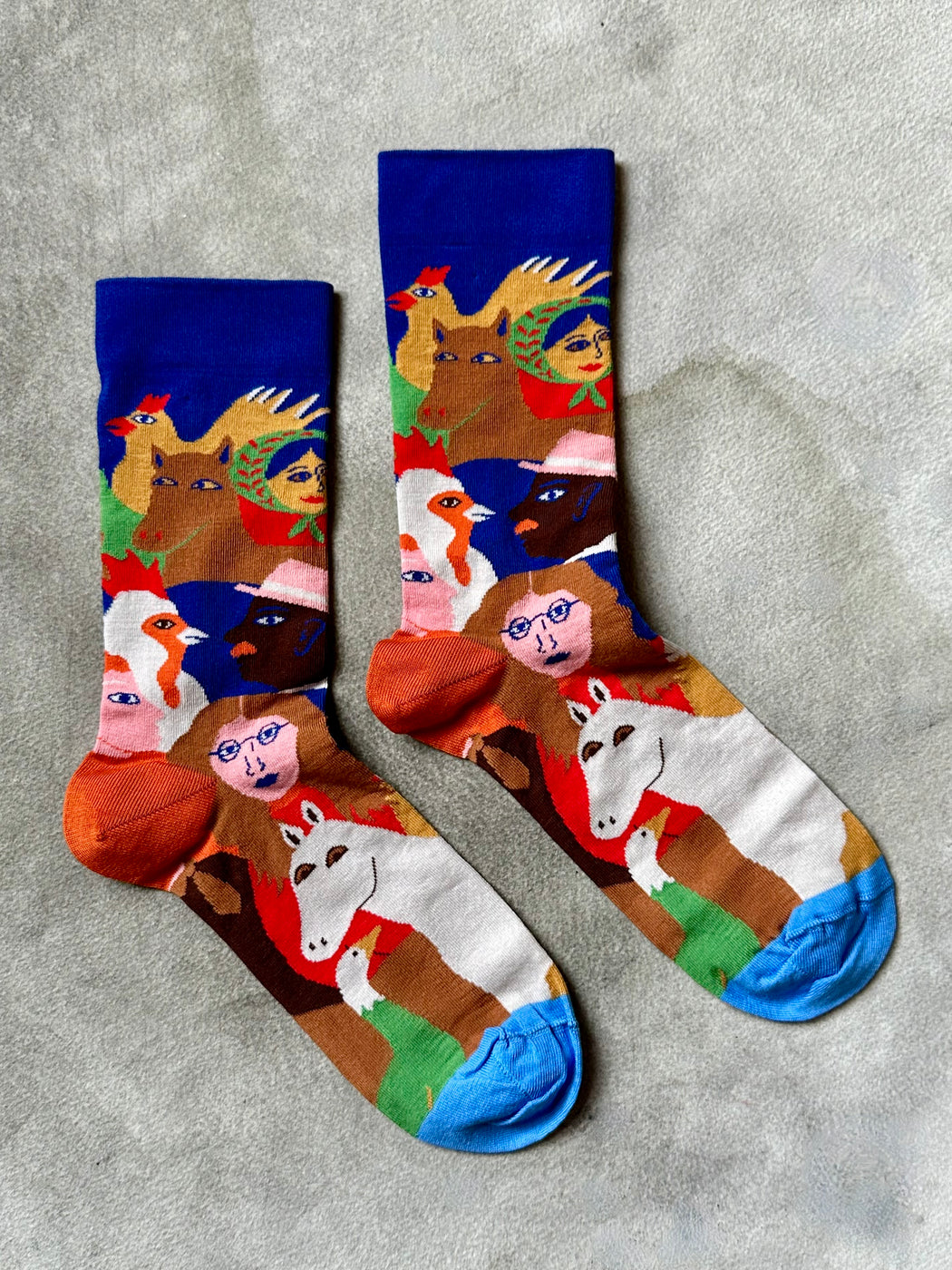 "The Villagers" Socks by Bonne Maison