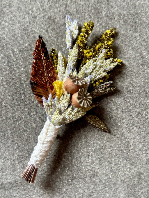 "Boutonniere" Brooch by Trovelore