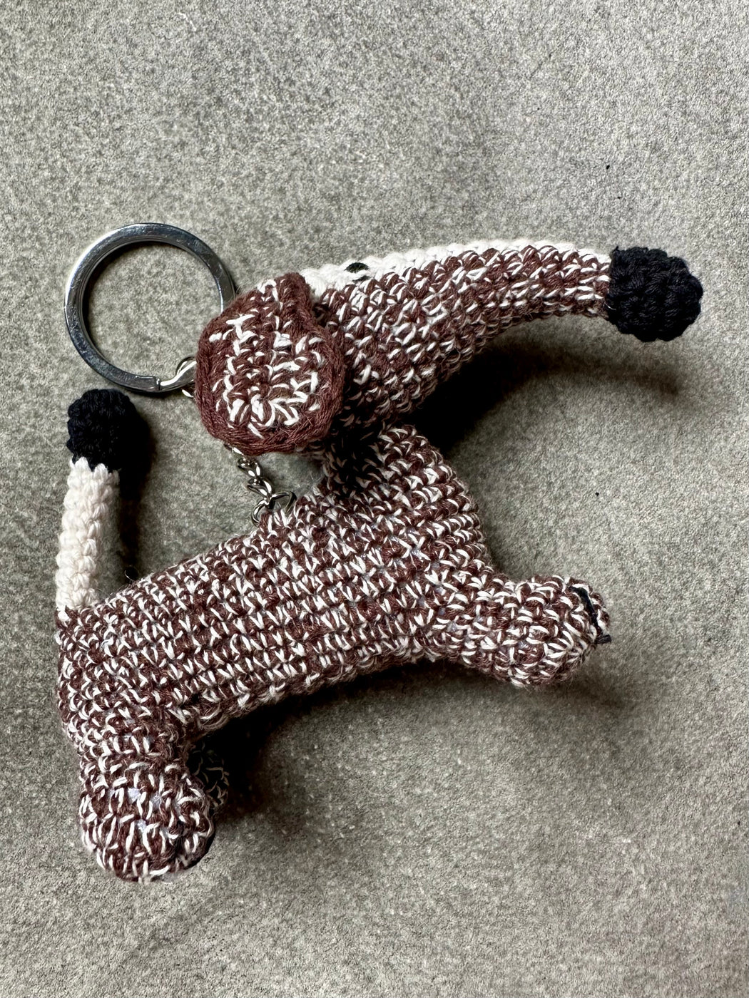 "Dachshund" key ring by Anne-Claire Petit