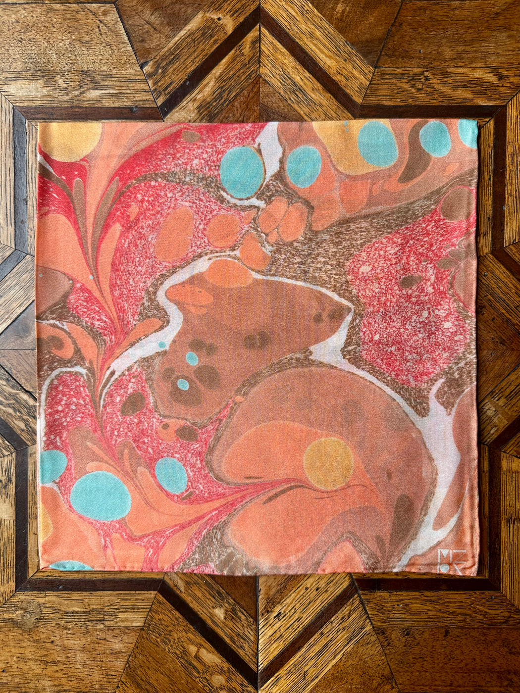 Silk Scarf by Mercedes Rex - Oranges