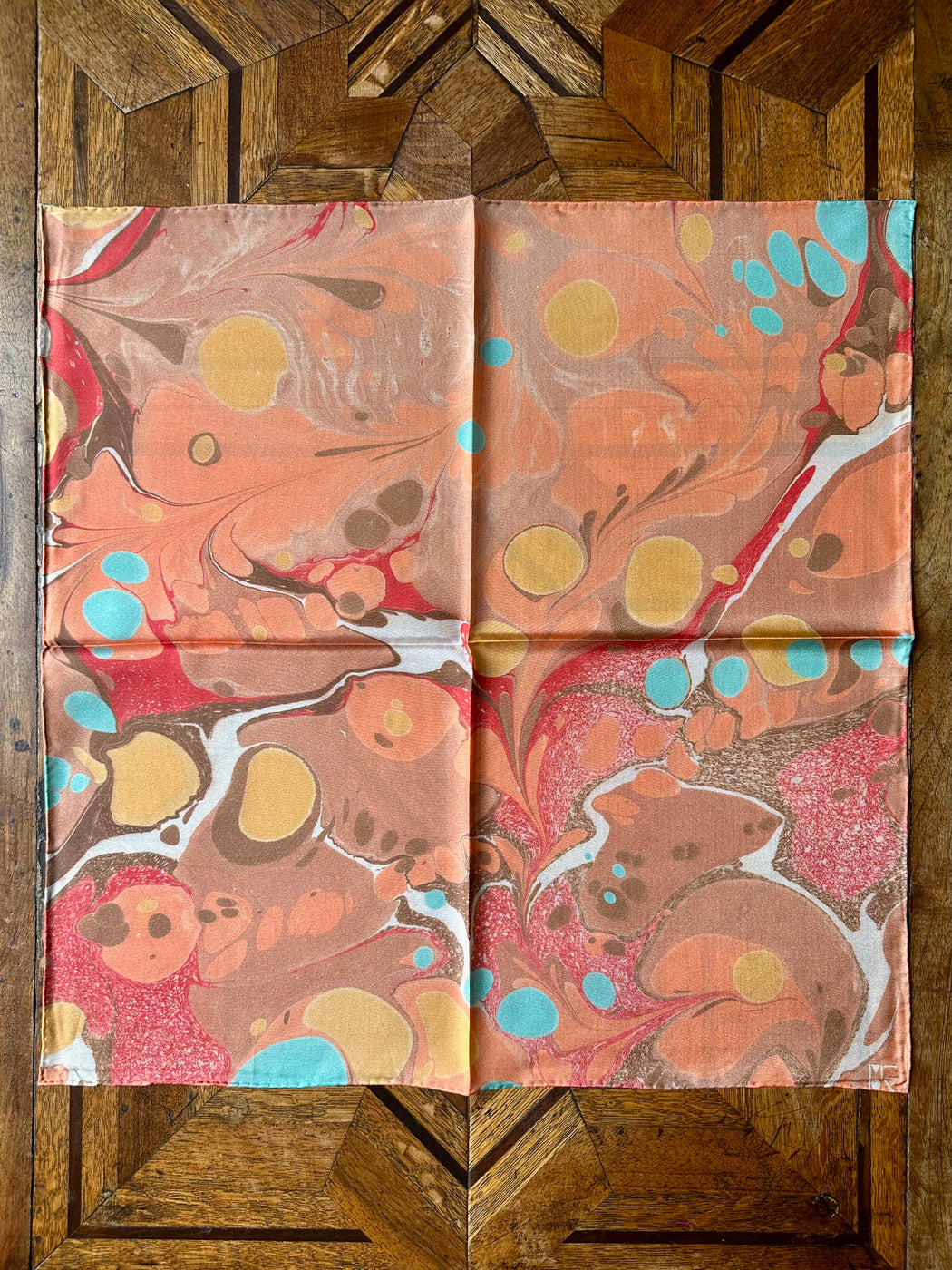 Silk Scarf by Mercedes Rex - Oranges
