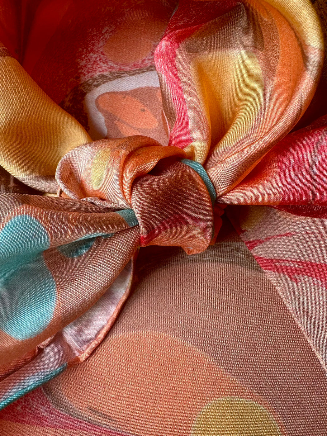 Silk Scarf by Mercedes Rex - Oranges
