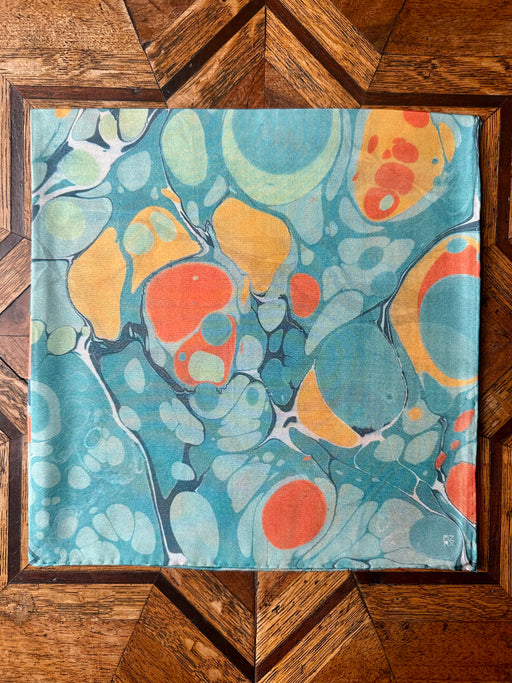 Silk Scarf by Mercedes Rex - Blues