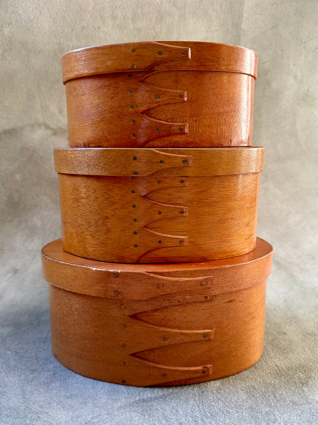 Set of 3 Vintage Shaker Boxes