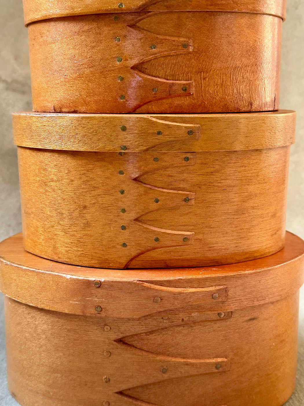 Set of 3 Vintage Shaker Boxes