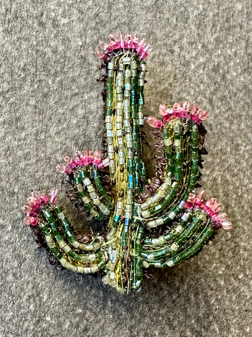 "Desert Cactus" Brooch by Trovelore