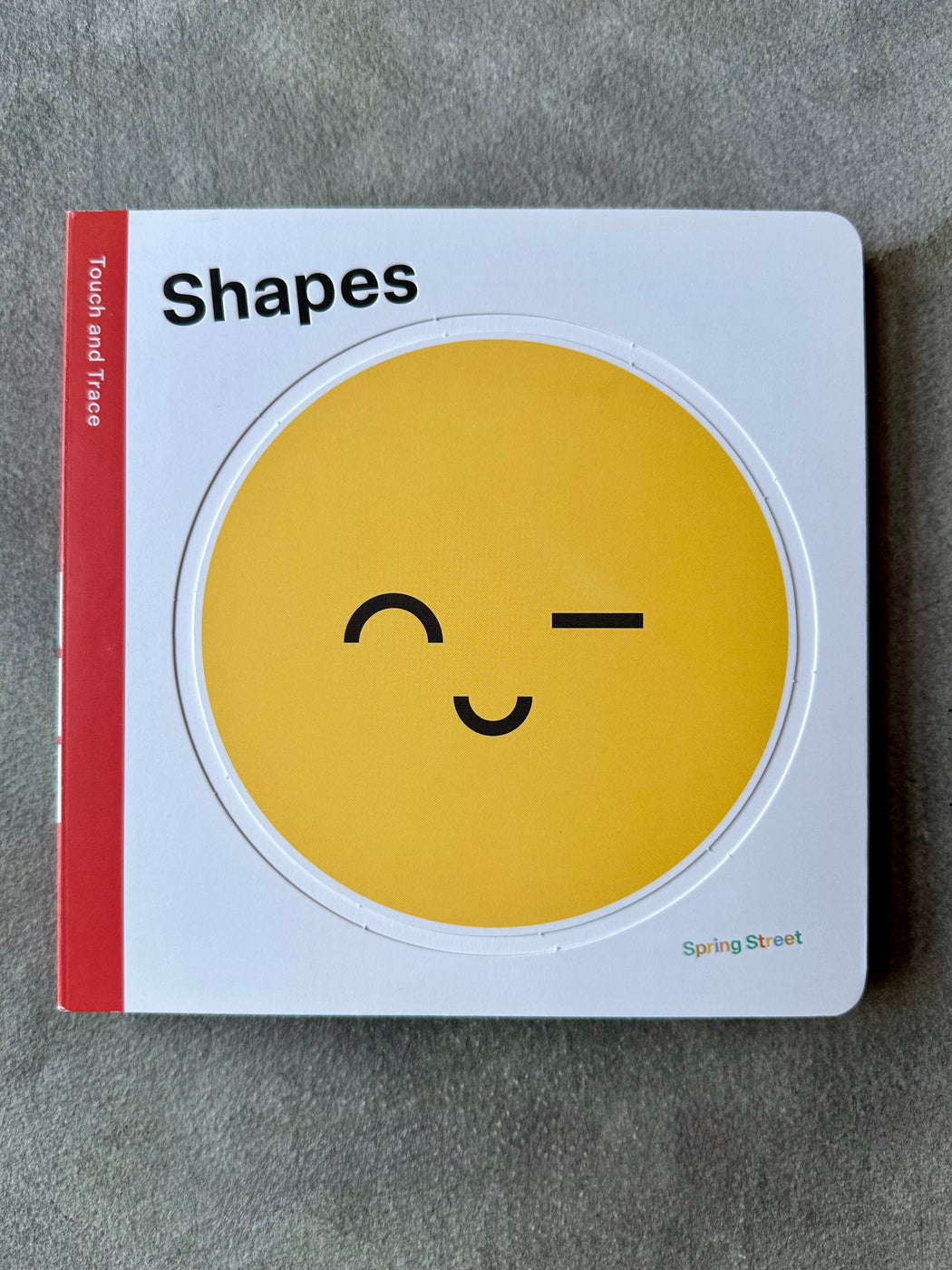 "Shapes" Touch and Trace Book