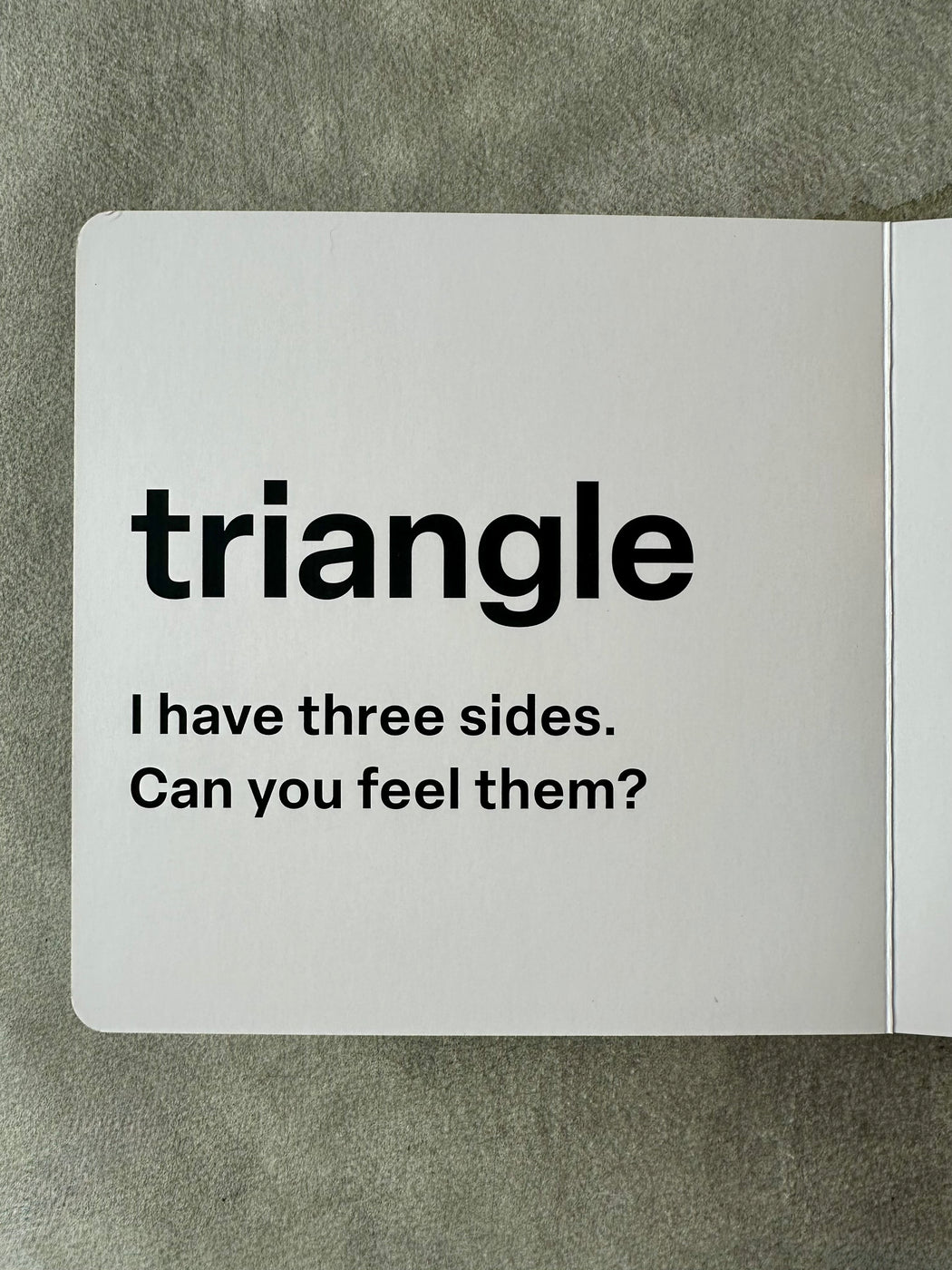 "Shapes" Touch and Trace Book