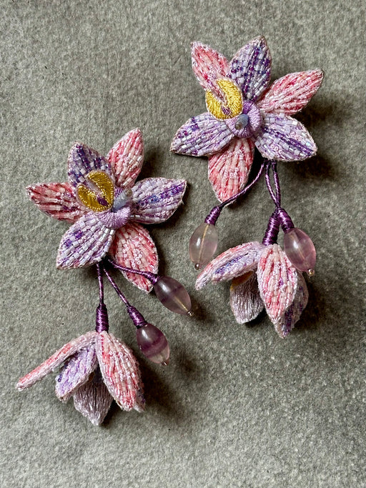 "Forget-Me-Not" Earrings by Trovelore