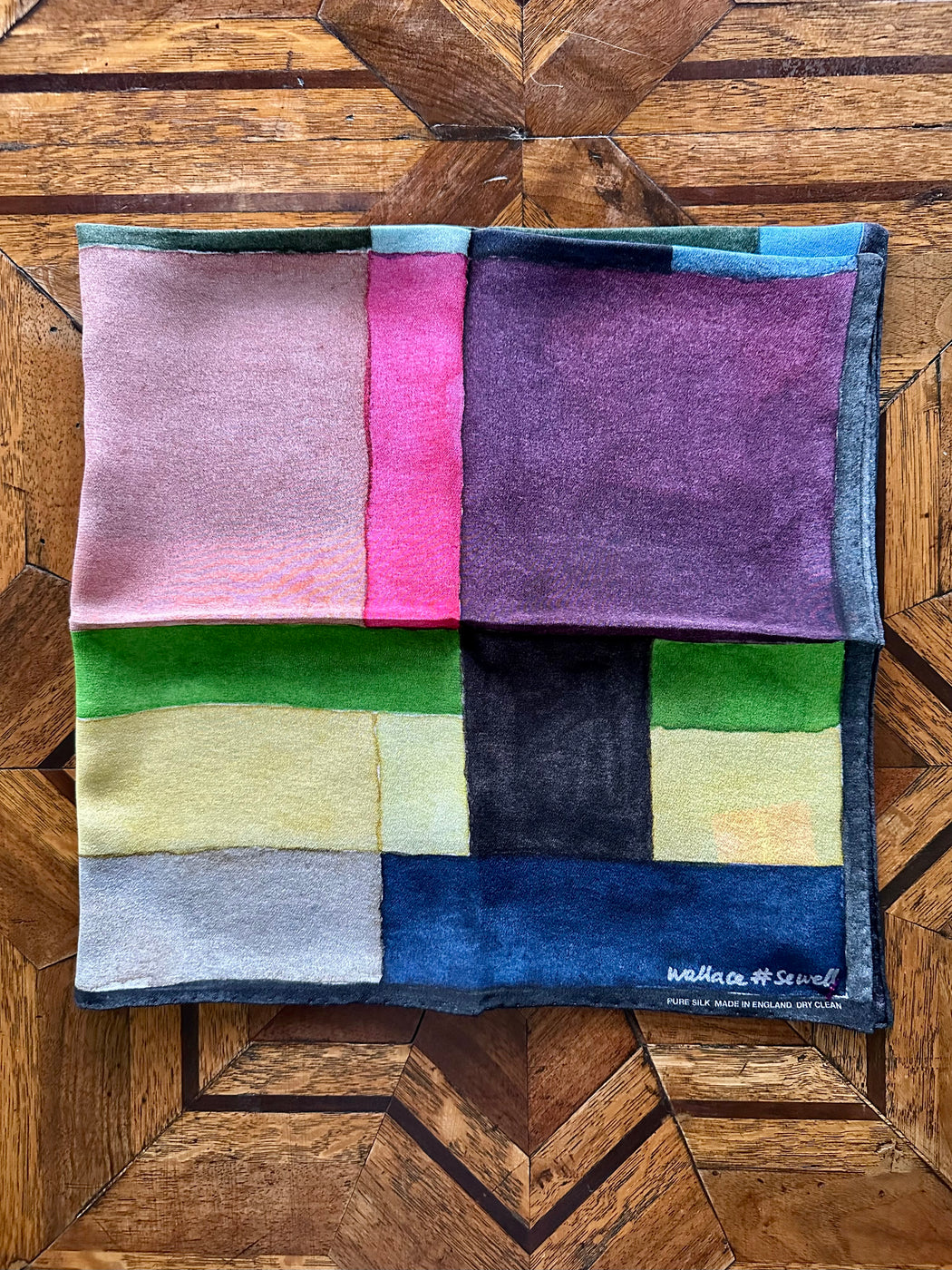 Wallace Sewell "Cosmopolitan" Silk Scarf