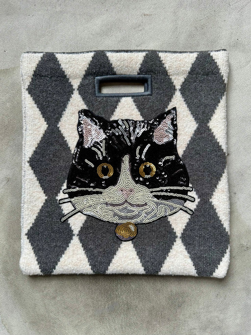 "Cheshire Cat" Tote by Timmy Tan
