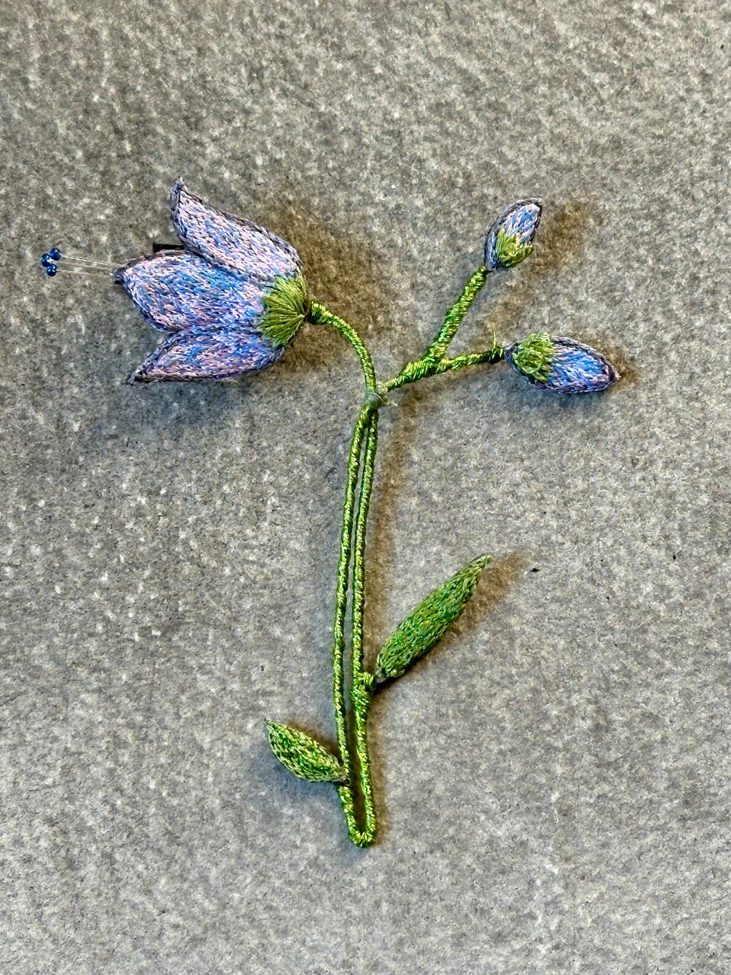 "Bell Flower" Brooch by Trovelore