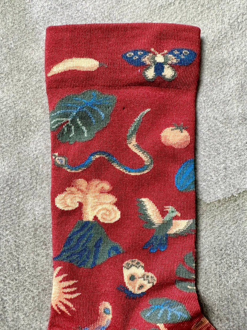 "Natural History" Socks by Bonne Maison