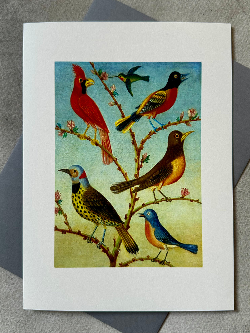 "Birds" Greeting Card