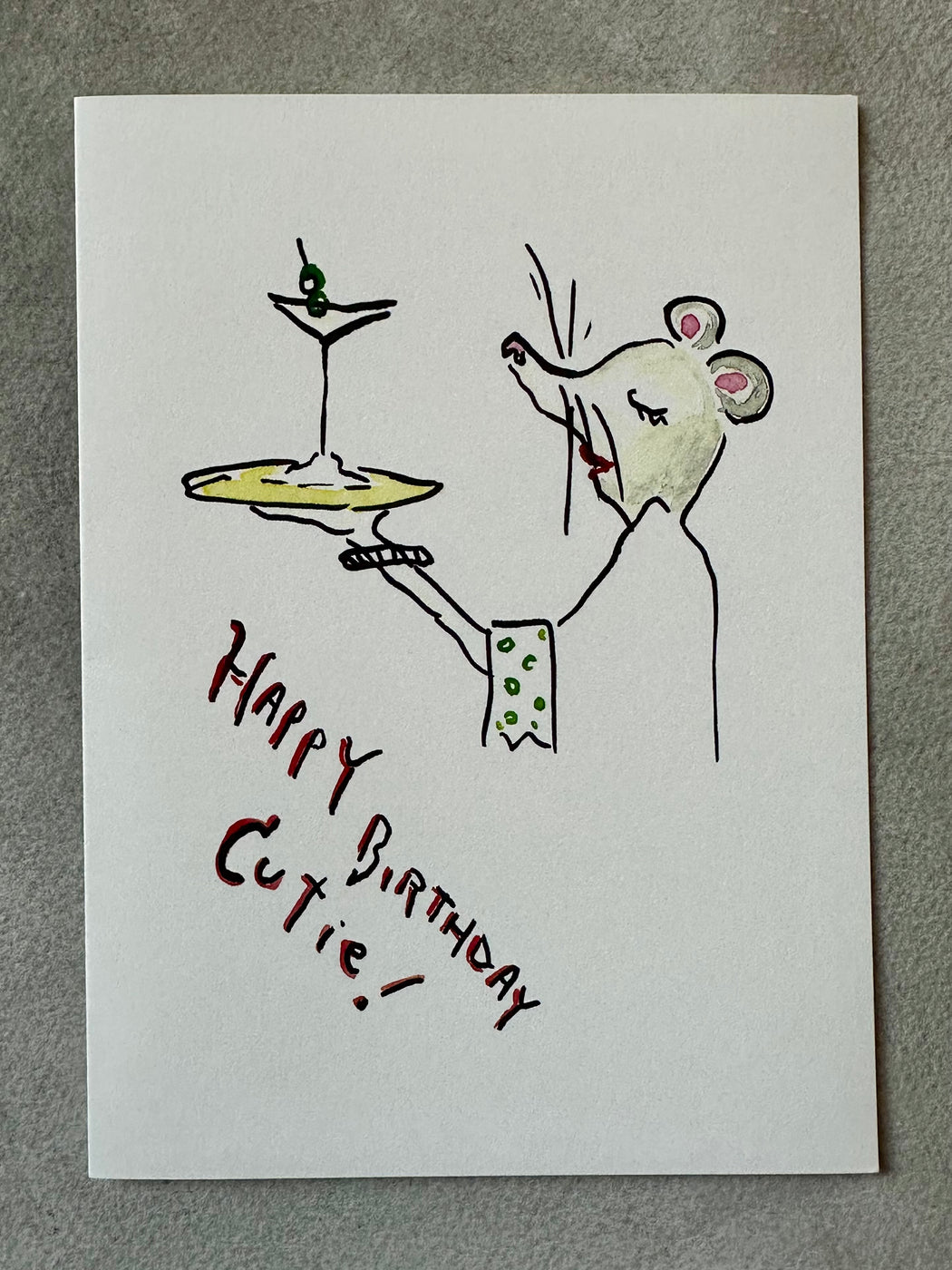 "Birthday Cutie" Card