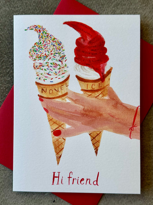 "Hi Friend" Card by Mr. Boddington's Studio