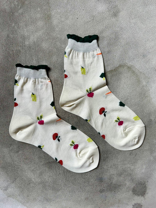 "Root Vegetables" Socks by Hansel from Basel