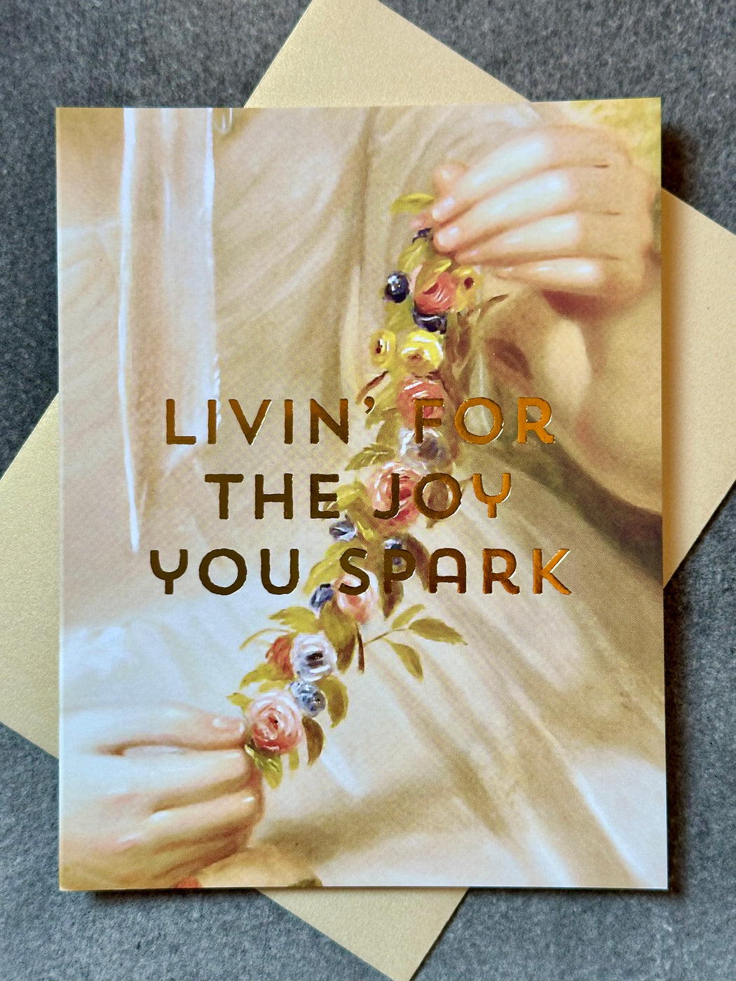 "The Joy You Spark" Greeting Card