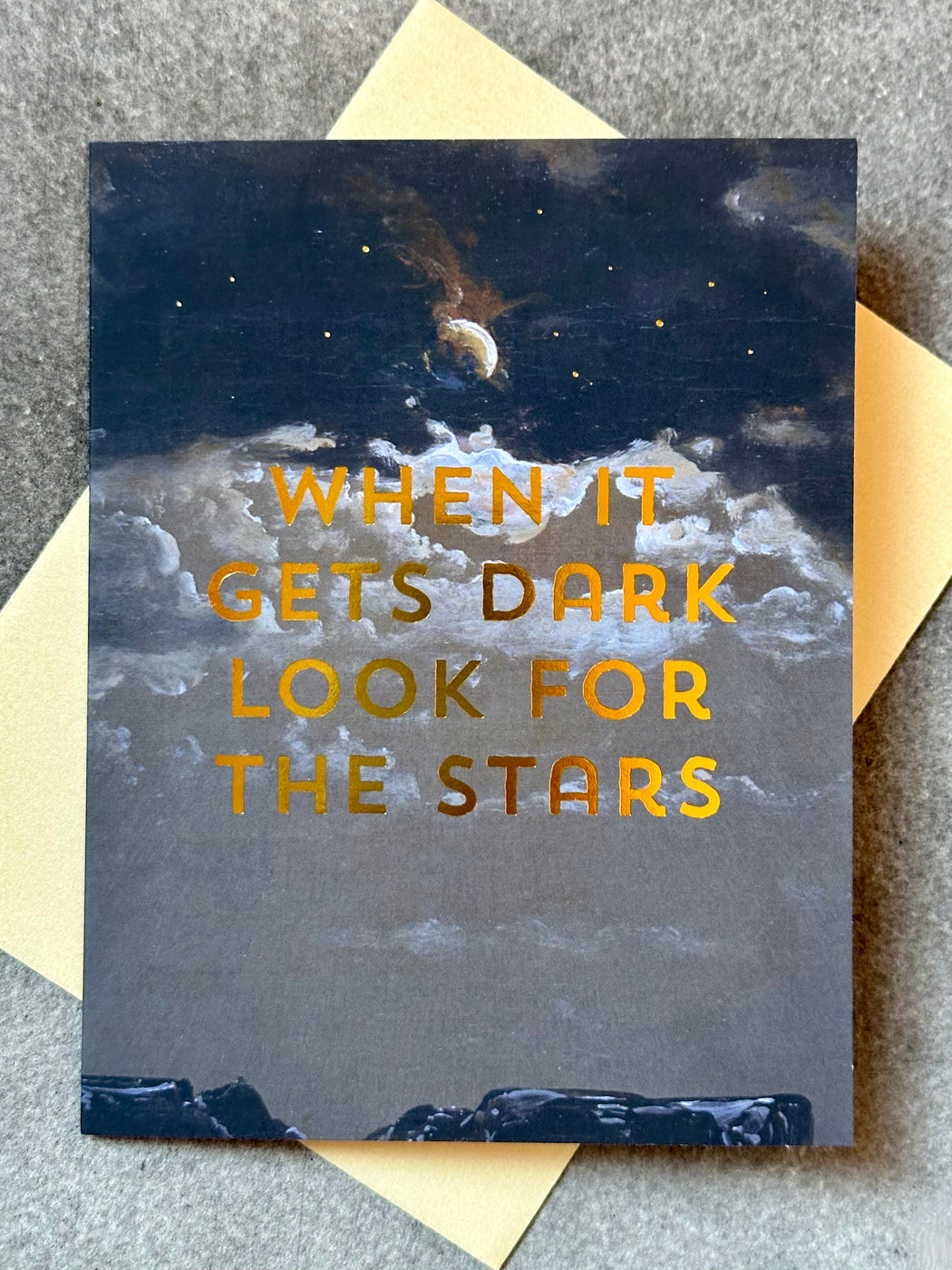 "Look for the Stars" Greeting Card