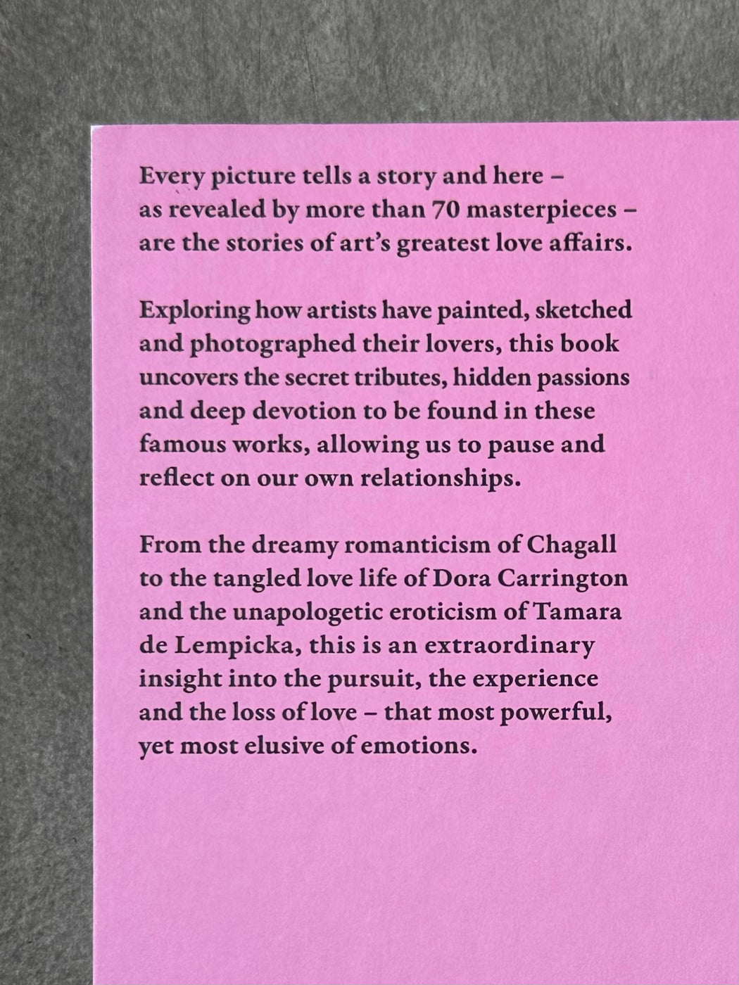 What Art Can Tell Us About Love