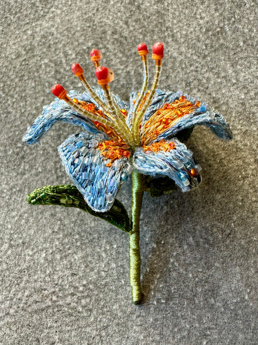 "Casablanca Lily" Brooch by Trovelore
