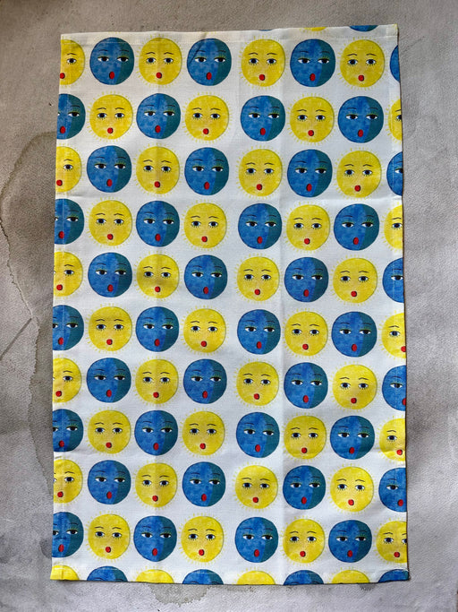 "The Sun and Moon" Tea Towel