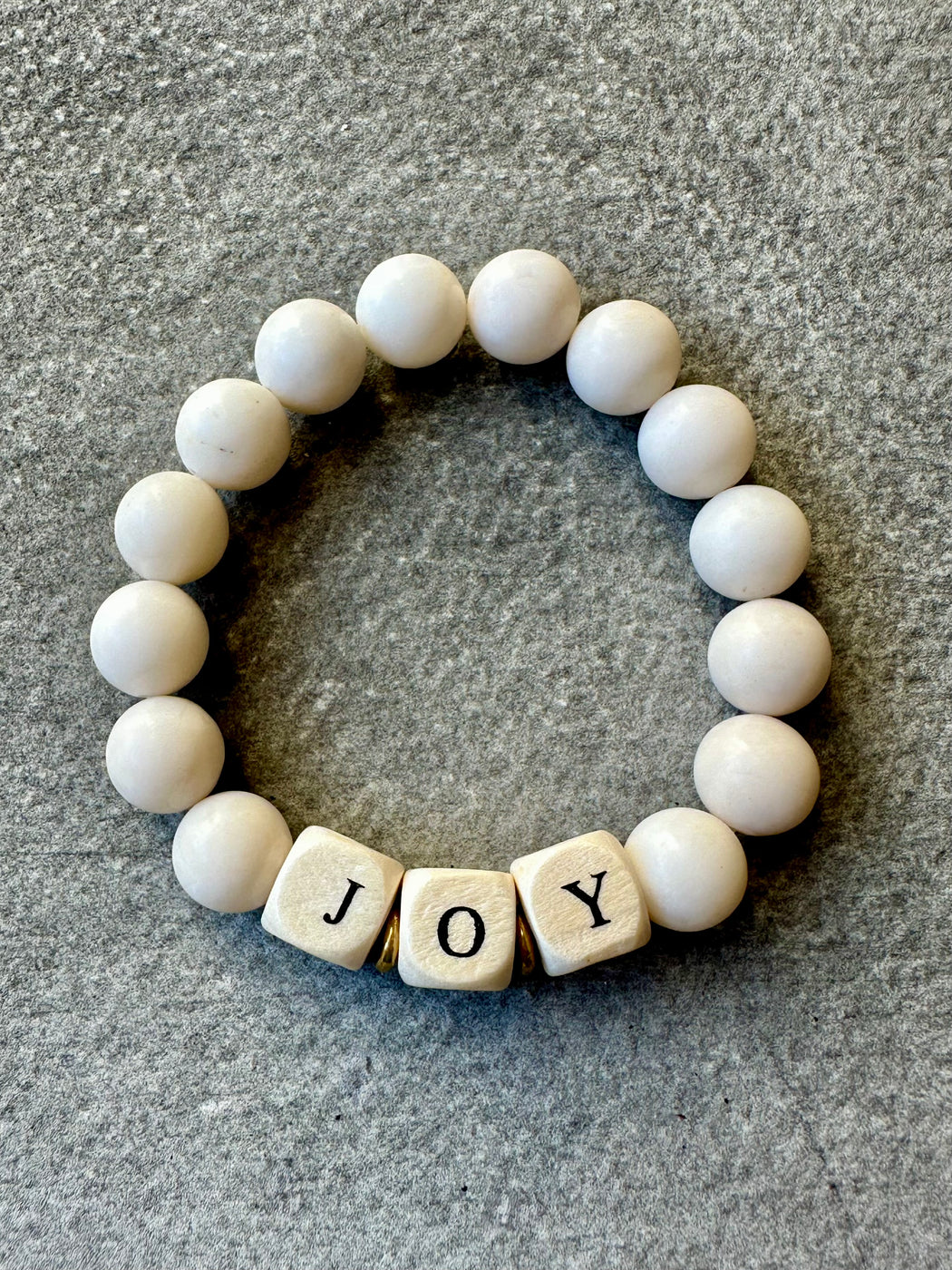 Sandrine France "Message" Bracelet:  Joy