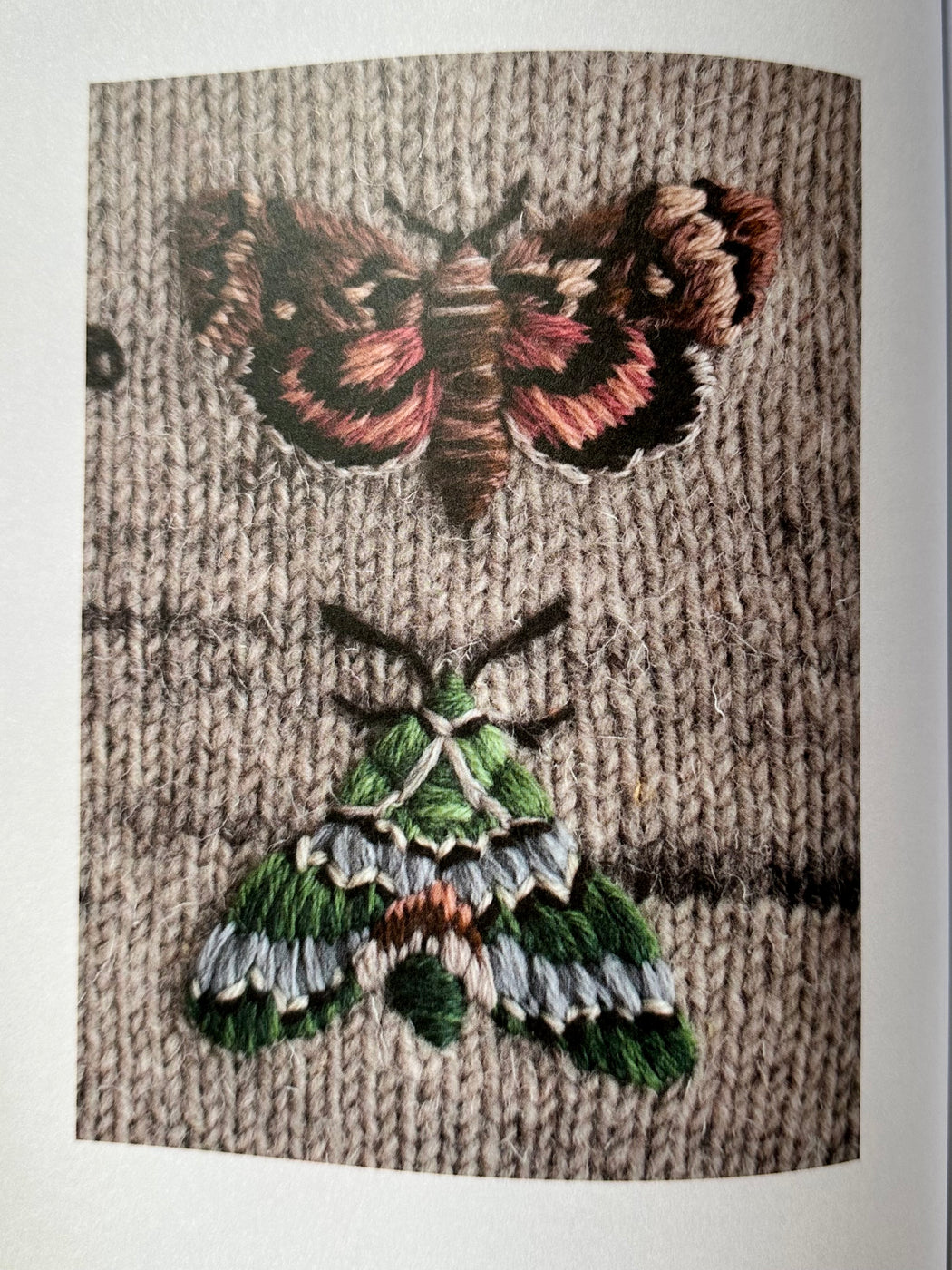 "Embroidery on Knits" by Judit Gummlich