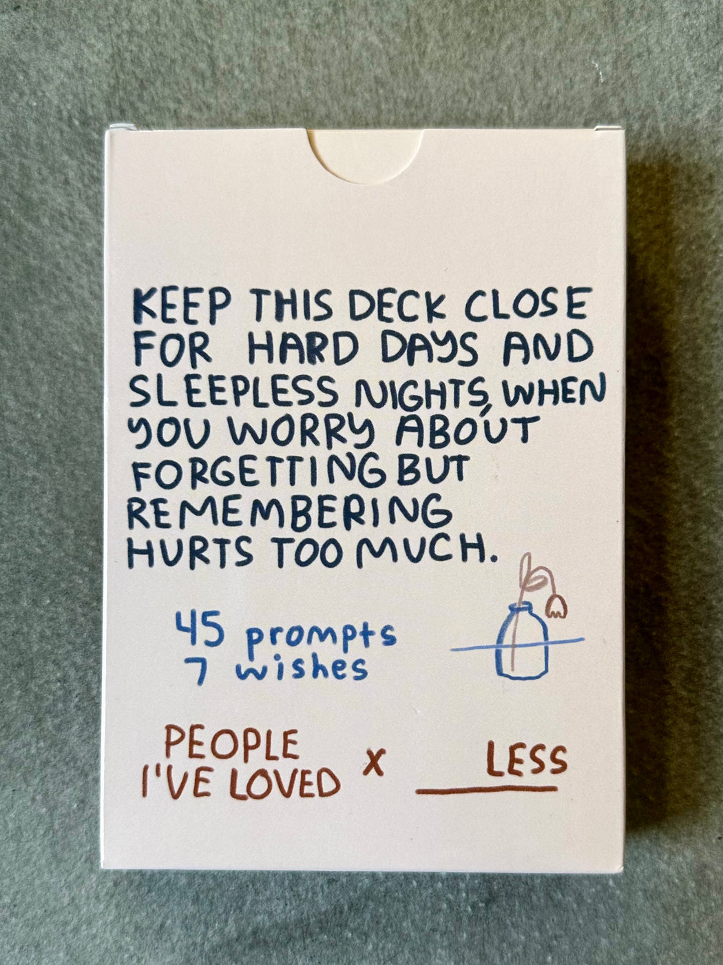 "Sitting With Sadness" Cards