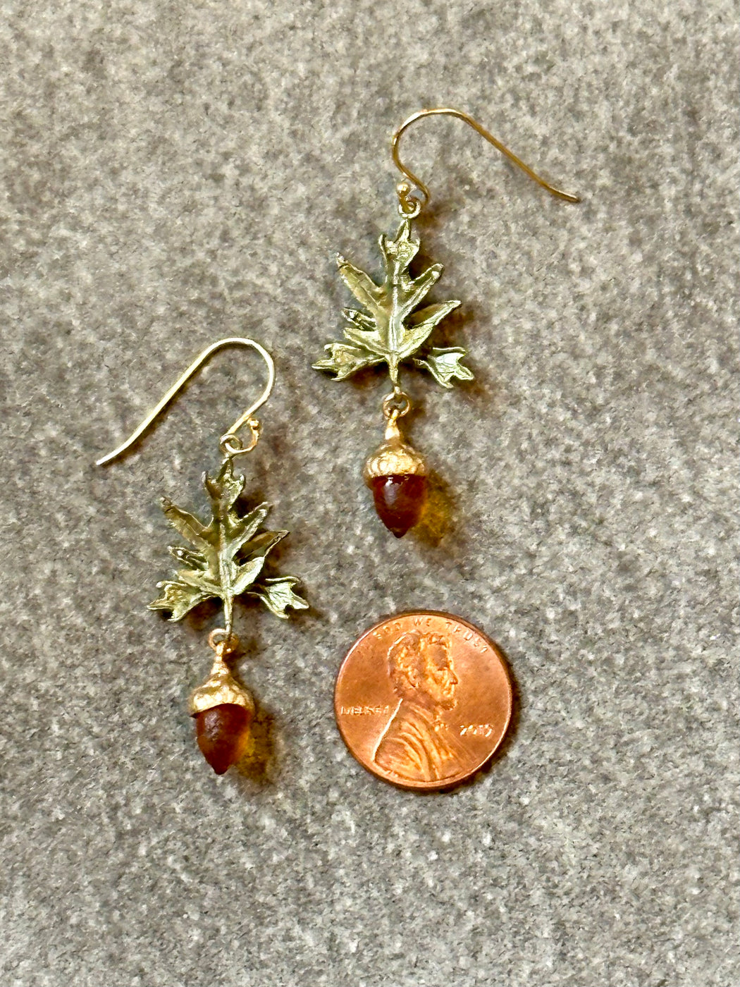 "Pin Oak" Earrings