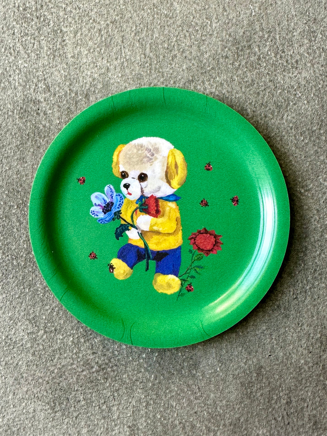 Nathalie Lete "Teddy Bear" Mini Birchwood Tray