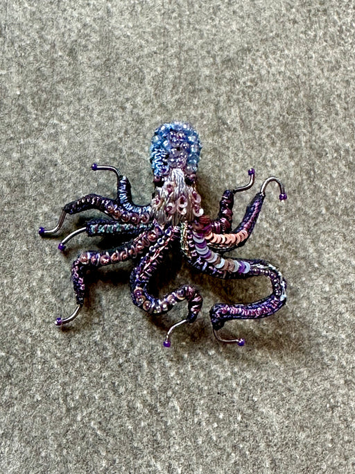 "Octopus" Brooch by Trovelore