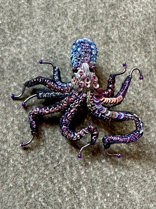"Octopus" Brooch by Trovelore