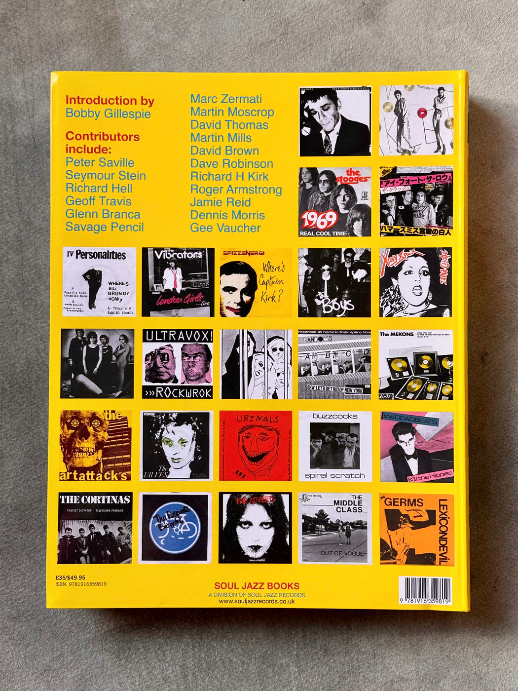 "Punk 45:  The Singles Cover Art of Punk 1976 - 1980" by Jon Savage and Stuart Baker