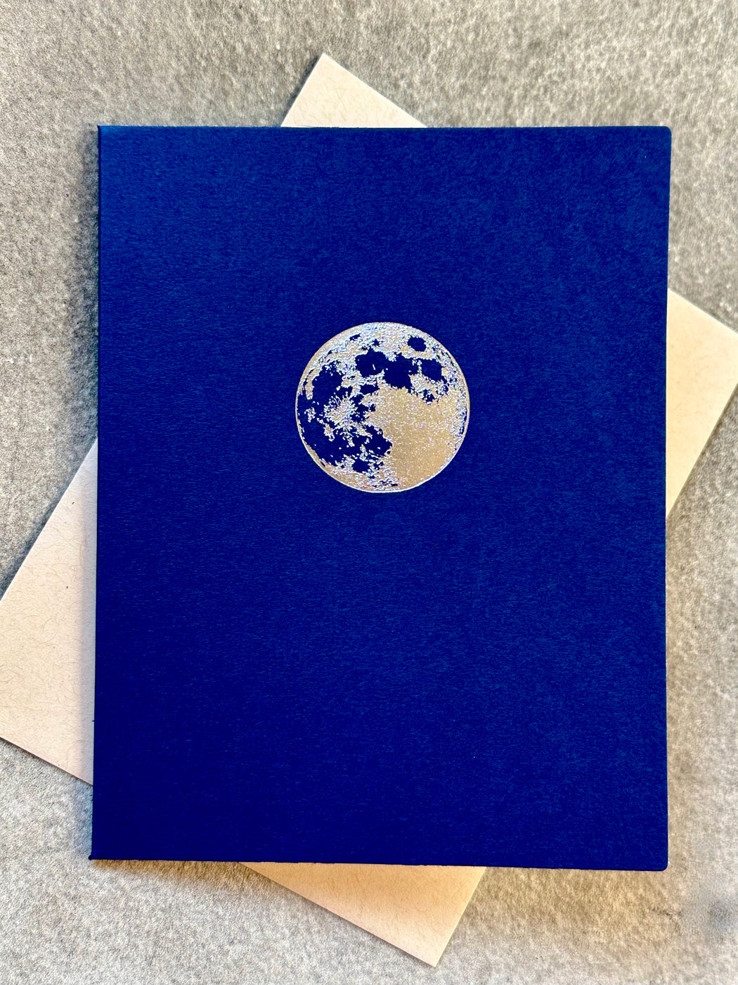 "Full Moon" Letterpress Card