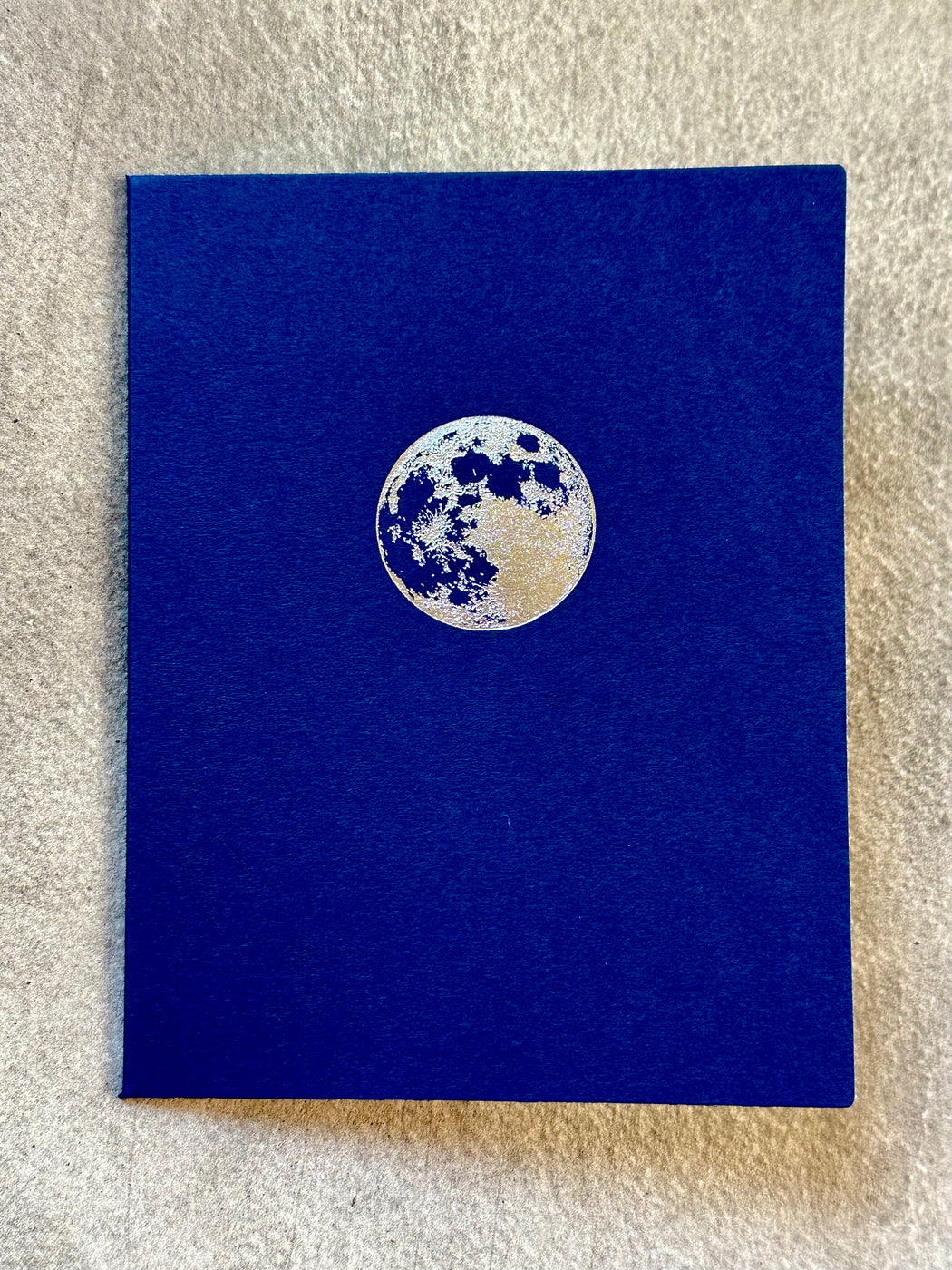 "Full Moon" Letterpress Card