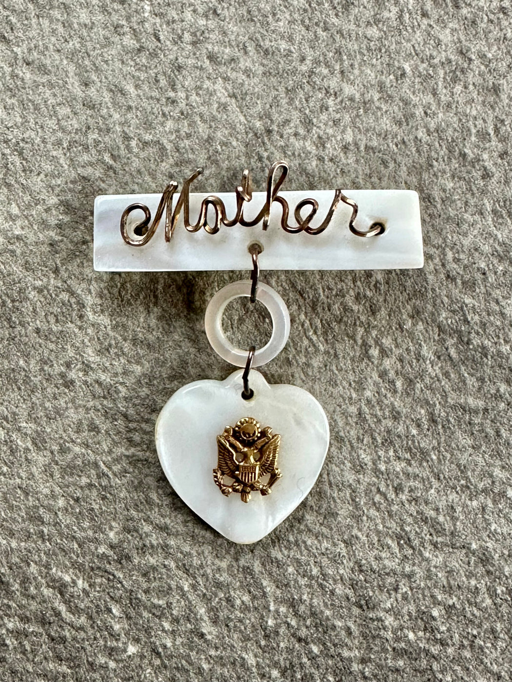 Vintage "Mother" Brooch