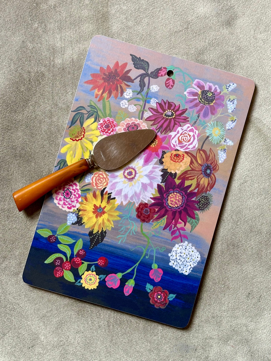 Nathalie Lete "Winter Garden" Cutting Board