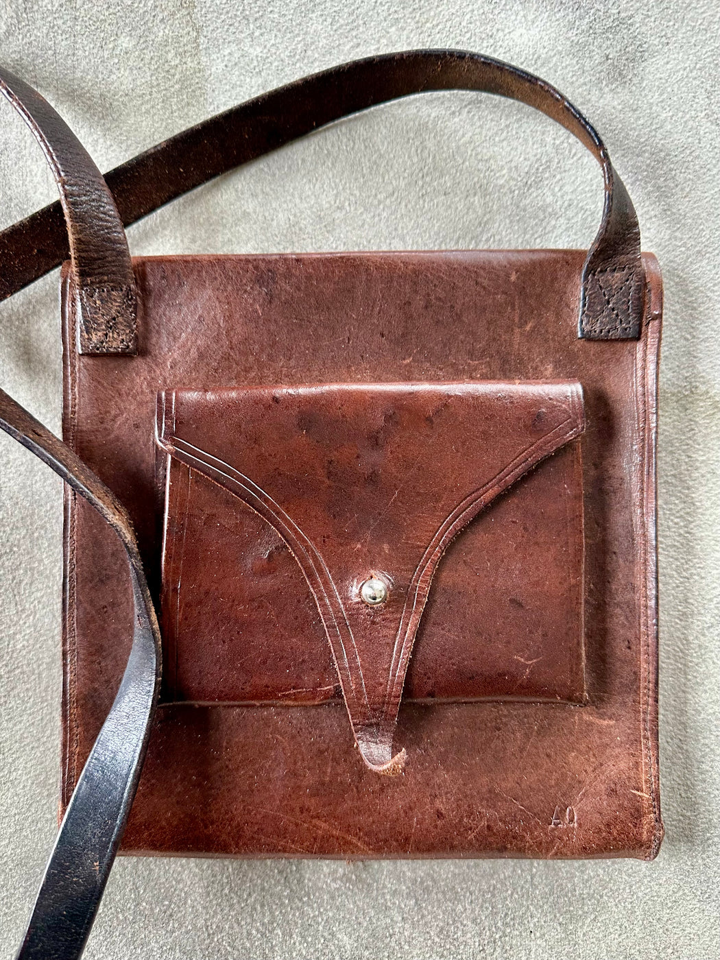 Vintage Leather Crossbody