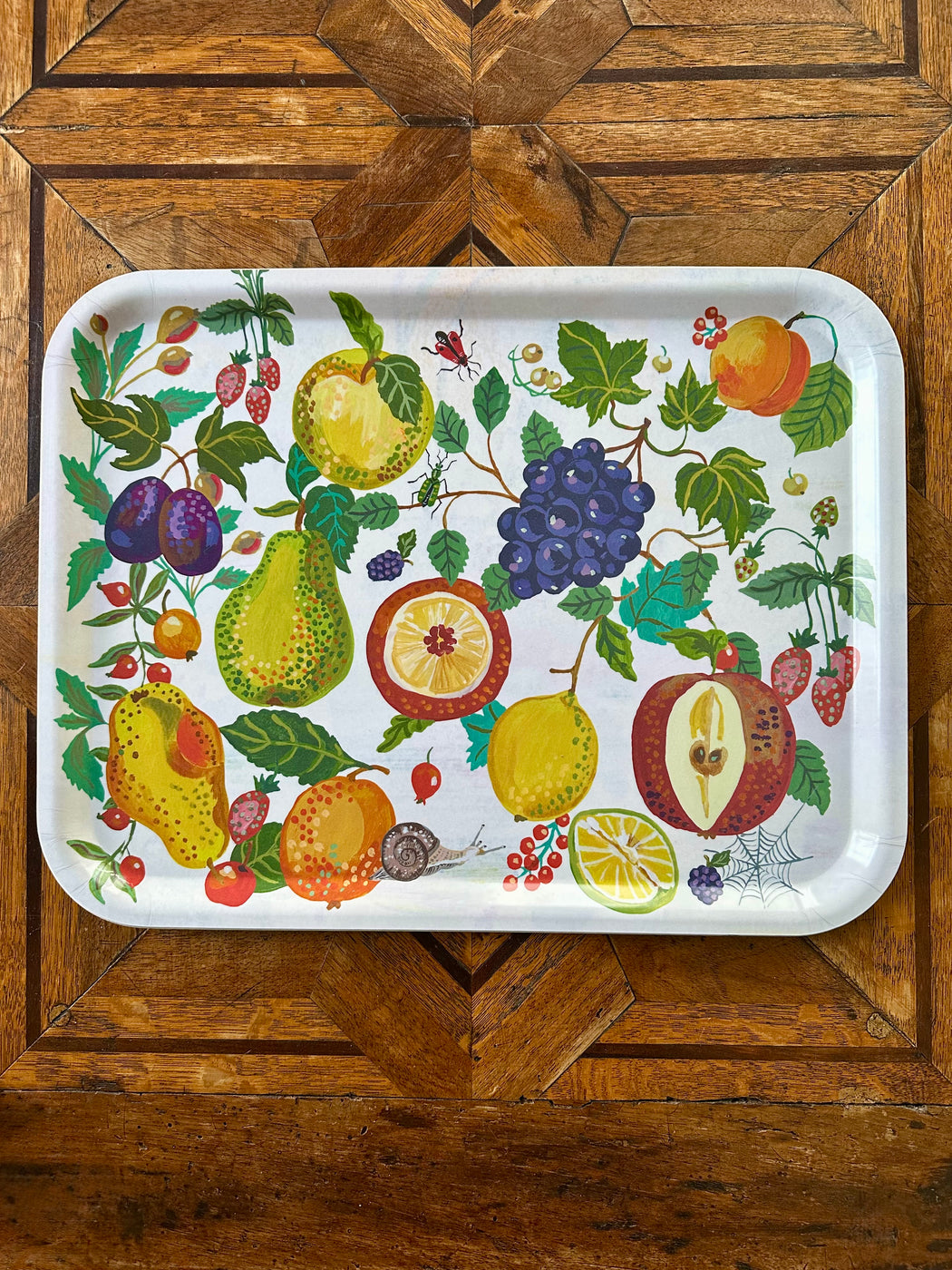 Nathalie Lete "Fruits" Birchwood Tray