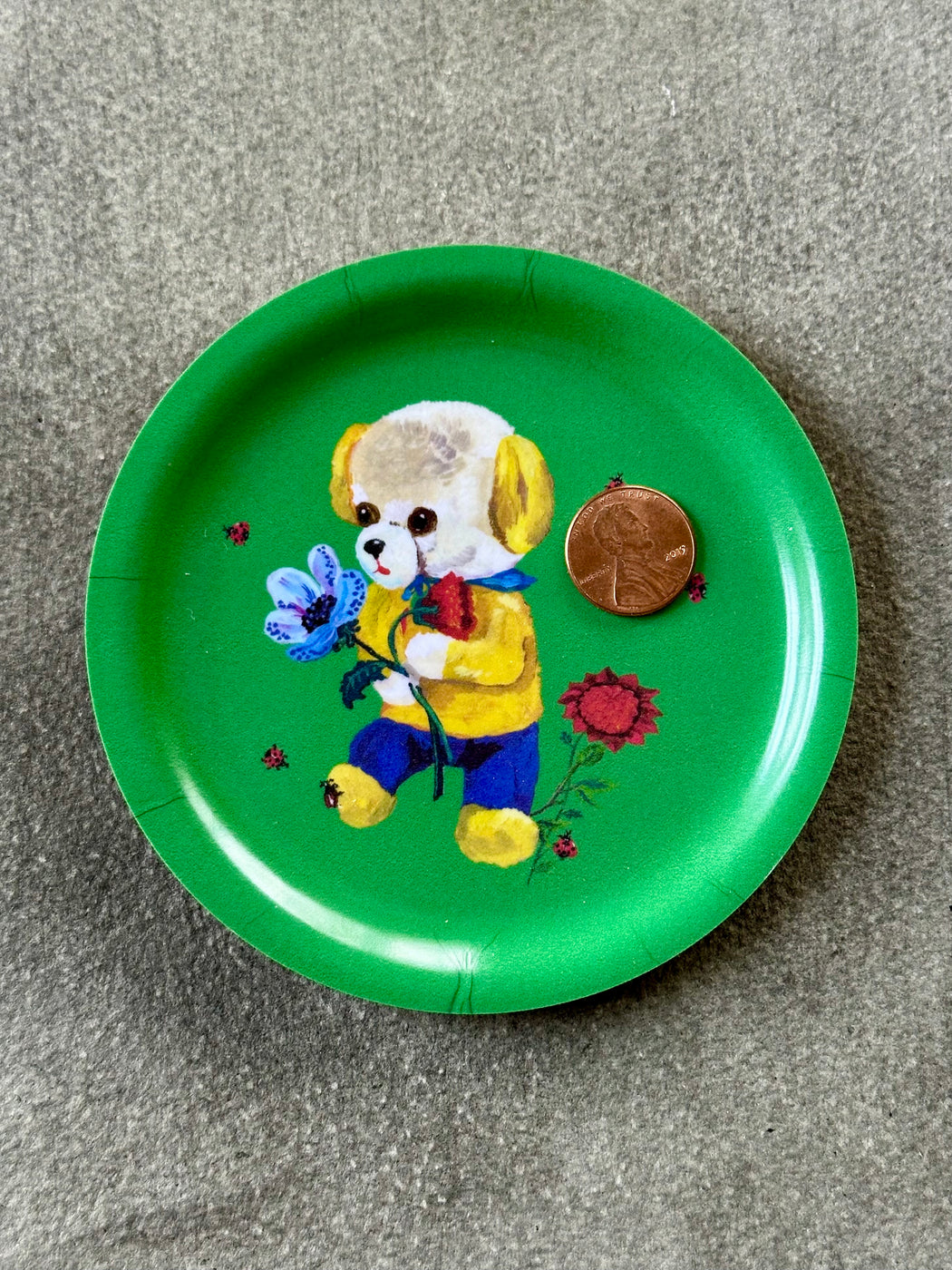 Nathalie Lete "Teddy" Mini Birchwood Tray