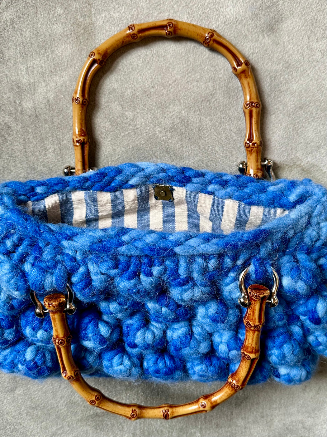 Carolyn Roberts Hand-Knitted Purse