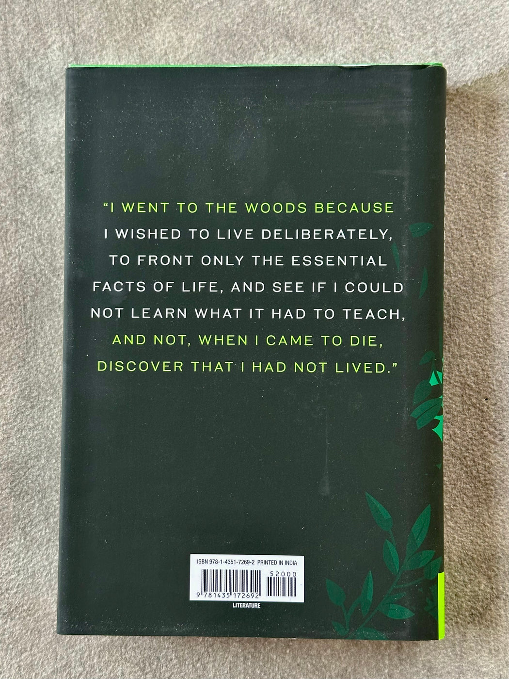 Walden and Civil Disobedience