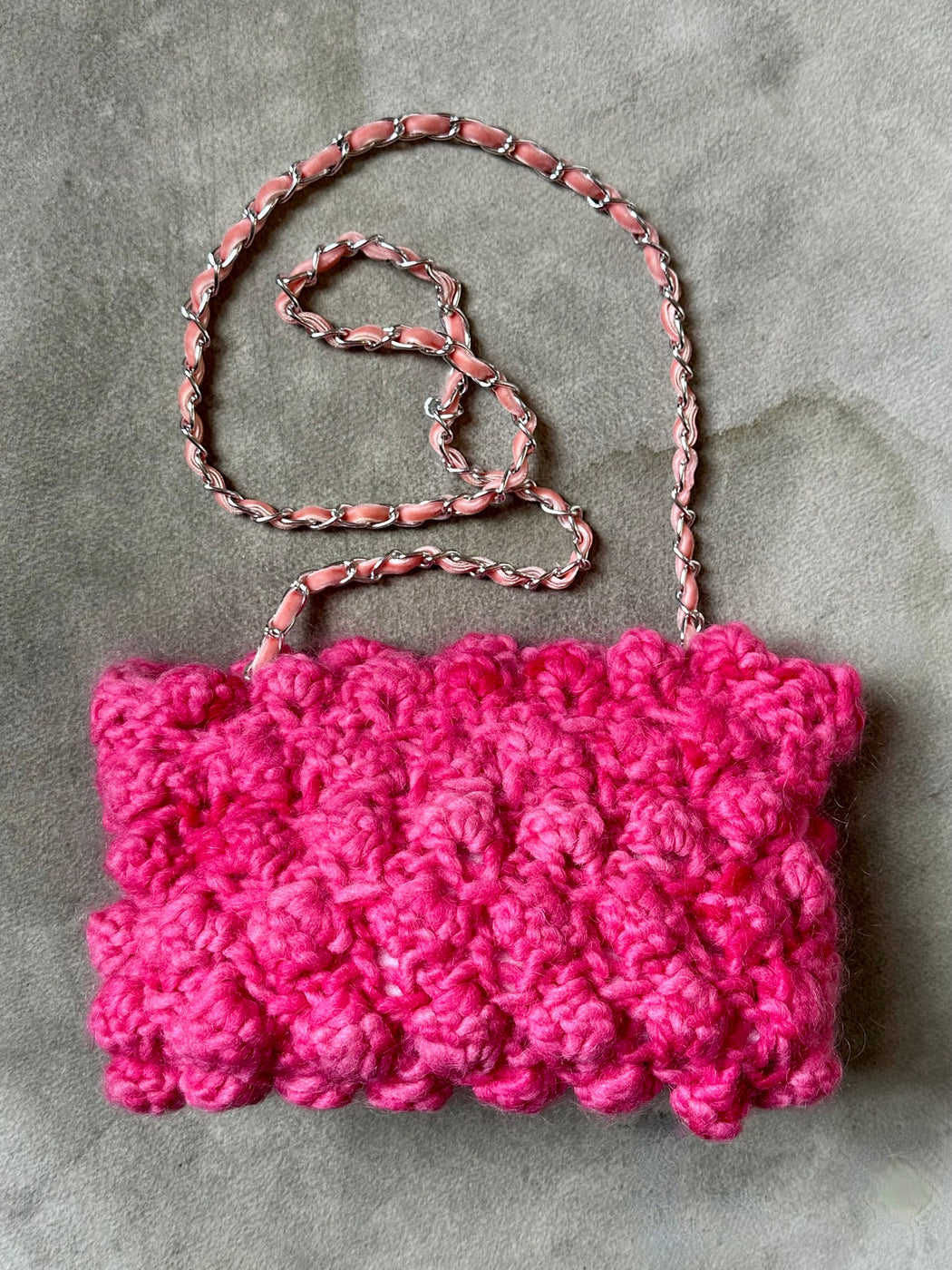 Carolyn Roberts Hand-Knitted Purse