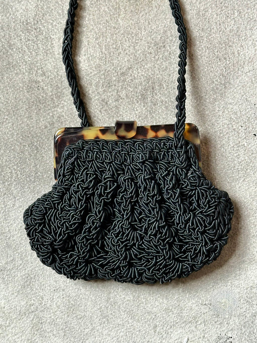 Vintage 1990s Gun-Marie Nilsson Cocktail Bag - Black