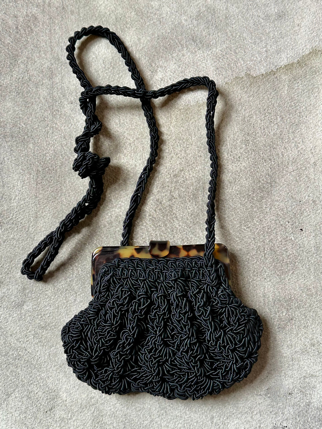 Vintage 1990s Gun-Marie Nilsson Cocktail Bag - Black