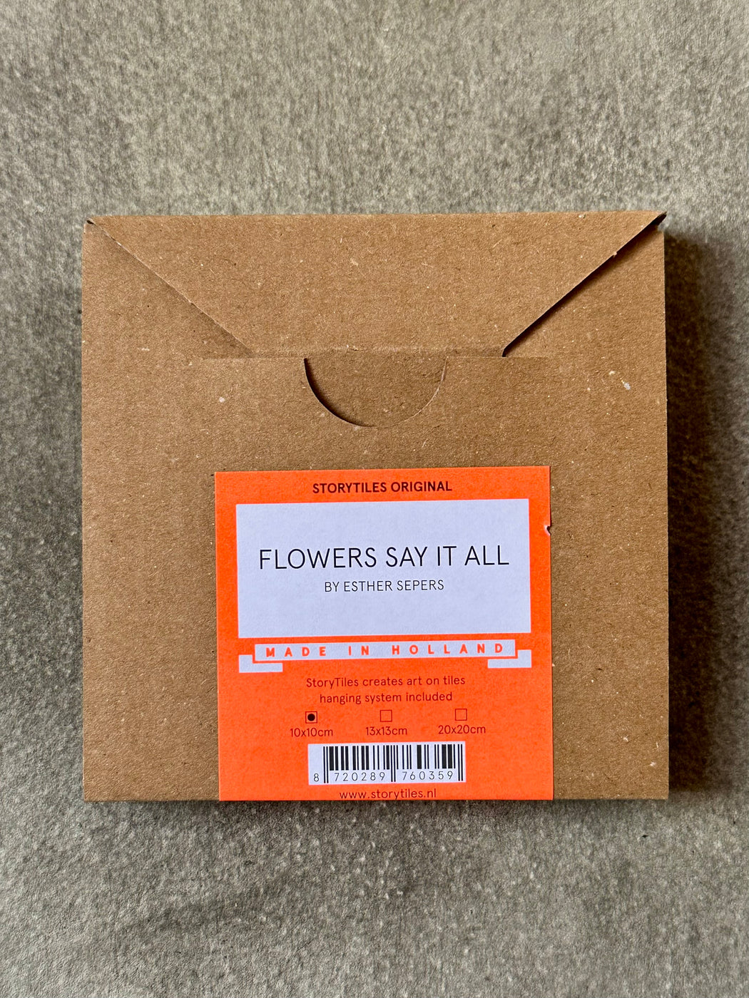"Flowers Say It All" Story Tile by Esther Sepers