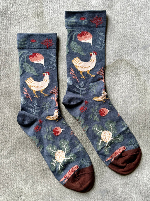 "Chicken" Socks by Bonne Maison