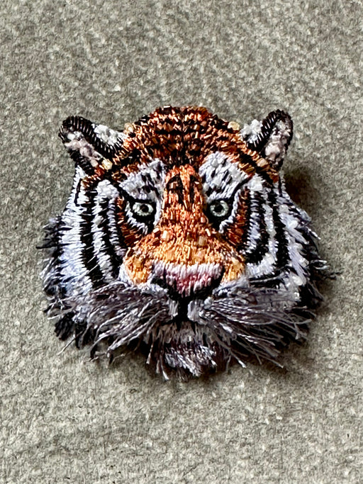 "Sumatra Tiger" Brooch by Trovelore