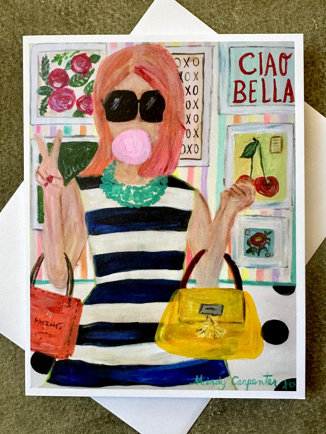 "Ciao Bella" Card by Mindy Carpenter
